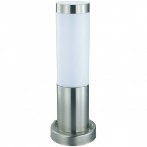 PHILIPS - LED Tuinverlichting - Staande Buitenlamp - CorePro LEDbulb 827 A60 - Laurea 3 - E27 Fitting - 8W - Warm Wit 2700K - Rond - RVS