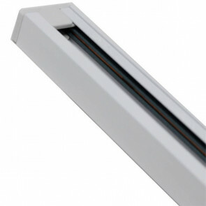 Spanningsrail - Facto - 1 Fase - Aluminium Glans Wit - 1m