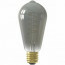 CALEX - LED Lamp 10 Pack - Filament ST64 - E27 Fitting - Dimbaar - 4W - Warm Wit 2100K - Titanium 2