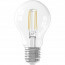 CALEX - LED Lamp 6 Pack - Filament Sensor A60 - E27 Fitting - 4.1W - Warm Wit 2700K - Transparent Helder 2