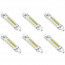 CALEX - LED Lamp 6 Pack - R7S Fitting - 4W - Warm Wit 3000K - Dimbaar - Glas