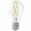CALEX - LED Lamp - Smart LED A60 - E27 Fitting - Dimbaar - 7W - Aanpasbare Kleur - Transparant Helder