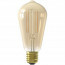 CALEX - LED Lamp - Smart LED ST64 - E27 Fitting - Dimbaar - 7W - Aanpasbare Kleur - Goud