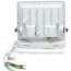 LED Bouwlamp 10 Watt - LED Schijnwerper - Aigi Iglo - Natuurlijk Wit 4000K - Waterdicht IP65 - Mat Wit - Aluminium 3
