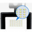 LED Bouwlamp 10 Watt met sensor - LED Schijnwerper - Aigi Sunny - Helder/Koud Wit 6400K - Waterdicht IP65 - Mat Zwart - Aluminium 7