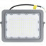 LED Bouwlamp - Aigi Zuino - 100 Watt - Helder/Koud Wit 6500K - Waterdicht IP65 - Kantelbaar - Mat Grijs - Aluminium 2