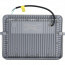 LED Bouwlamp - Aigi Zuino - 100 Watt - Helder/Koud Wit 6500K - Waterdicht IP65 - Kantelbaar - Mat Grijs - Aluminium 3