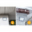 LED Bouwlamp - Aigi Zuino - 20 Watt - Natuurlijk Wit 4000K - Waterdicht IP65 - Kantelbaar - Mat Grijs - Aluminium 12