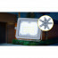 LED Bouwlamp - Aigi Zuino - 20 Watt - Natuurlijk Wit 4000K - Waterdicht IP65 - Kantelbaar - Mat Grijs - Aluminium 3