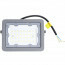 LED Bouwlamp - Aigi Zuino - 30 Watt - Helder/Koud Wit 6500K - Waterdicht IP65 - Kantelbaar - Mat Grijs - Aluminium 2