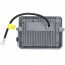 LED Bouwlamp - Aigi Zuino - 30 Watt - Helder/Koud Wit 6500K - Waterdicht IP65 - Kantelbaar - Mat Grijs - Aluminium 3