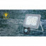 LED Bouwlamp met Sensor - Aigi Zuino - 20 Watt - Natuurlijk Wit 4000K - Waterdicht IP65 - Kantelbaar - Mat Grijs - Aluminium 4