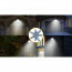LED Bouwlamp met Sensor - Aigi Zuino - 20 Watt - Natuurlijk Wit 4000K - Waterdicht IP65 - Kantelbaar - Mat Grijs - Aluminium 6