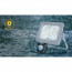 LED Bouwlamp met Sensor - Aigi Zuino - 30 Watt - Natuurlijk Wit 4000K - Waterdicht IP65 - Kantelbaar - Mat Grijs - Aluminium 4