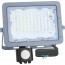 LED Bouwlamp met Sensor - Aigi Zuino - 50 Watt - Helder/Koud Wit 6500K - Waterdicht IP65 - Kantelbaar - Mat Grijs - Aluminium 4