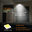 LED Bouwlamp met Sensor - Aigi Zuino - 50 Watt - Helder/Koud Wit 6500K - Waterdicht IP65 - Kantelbaar - Mat Grijs - Aluminium 8