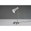 LED Bureaulamp - Tafelverlichting - Trion Ewomi - E27 Fitting - Rond - Mat Nikkel - Aluminium 11