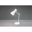 LED Bureaulamp - Tafelverlichting - Trion Ewomi - E27 Fitting - Rond - Mat Wit - Aluminium 7