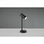 LED Bureaulamp - Trion Lono - 2.5W - Aanpasbare Kleur - Dimbaar - Rond - Mat Zwart - Kunststof 9