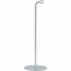LED Bureaulamp - Trion Moxi - 2W - Warm Wit 3000K - Oplaadbaar - Rond - Mat Grijs - Aluminium 4