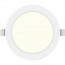LED Downlight Pro - Aigi Trinko - Inbouw Rond 15W - Natuurlijk Wit 4000K - Mat Wit - Kunststof - Ø175mm