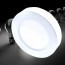 LED Downlight Slim Pro - Aigi Strilo - Opbouw Rond 6W - Natuurlijk Wit 4000K - Mat Wit - Kunststof 3