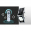 LED Floodlight op Zonne-energie - LED Schijnwerper - Aigi Florida - LED Solar Tuinverlichting Wandlamp - Afstandsbediening - Waterdicht IP65 - 100W - Helder/Koud Wit 6500K 8