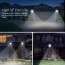 LED Floodlight op Zonne-energie - LED Schijnwerper - Aigi Florida - LED Solar Tuinverlichting Wandlamp - Afstandsbediening - Waterdicht IP65 - 200W - Helder/Koud Wit 6500K 10