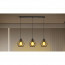 LED Hanglamp - Hangverlichting - Aigi Elsa - E27 Fitting - 3-lichts - Retro - Klassiek - Mat Zwart - Aluminium 8