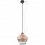 LED Hanglamp - Hangverlichting - Trion Bera XL - E27 Fitting - 1-lichts - Rond - Bruin - Aluminium 4