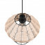 LED Hanglamp - Hangverlichting - Trion Bera XL - E27 Fitting - 1-lichts - Rond - Bruin - Aluminium 5