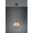 LED Hanglamp - Hangverlichting - Trion Bera XL - E27 Fitting - 1-lichts - Rond - Bruin - Aluminium 7
