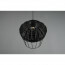 LED Hanglamp - Hangverlichting - Trion Bera XL - E27 Fitting - 1-lichts - Rond - Zwart - Aluminium 11