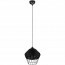 LED Hanglamp - Hangverlichting - Trion Bera XL - E27 Fitting - 1-lichts - Rond - Zwart - Aluminium 4