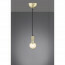 LED Hanglamp - Hangverlichting - Trion Cardino - E27 Fitting - 1-lichts - Rond - Mat Goud - Aluminium 2