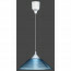 LED Hanglamp - Hangverlichting - Trion Dikon - E27 Fitting - Rond - Aluminium Blauw - Kunststof 2