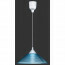 LED Hanglamp - Hangverlichting - Trion Dikon - E27 Fitting - Rond - Aluminium Blauw - Kunststof 3