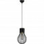 LED Hanglamp - Hangverlichting - Trion Divo - E27 Fitting - 1-lichts - Rond - Mat Zwart - Aluminium 2