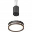 LED Hanglamp - Hangverlichting - Trion Franco - 7.2W - 1-lichts - Warm Wit 3000K - Rond - Mat Antraciet - Aluminium 2