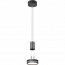 LED Hanglamp - Hangverlichting - Trion Franco - 7.2W - 1-lichts - Warm Wit 3000K - Rond - Mat Antraciet - Aluminium 4