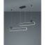 LED Hanglamp - Hangverlichting - Trion Grada - 54W - Aanpasbare Kleur - Dimbaar - Rechthoek - Geborsteld Zilver - Aluminium 2