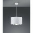 LED Hanglamp - Hangverlichting - Trion Hostons - E27 Fitting - Rond - Mat Wit - Textiel 2