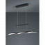 LED Hanglamp - Hangverlichting - Trion Ivar - 15W - Aanpasbare Kleur - Dimbaar - Rechthoek - Mat Zwart - Aluminium 5