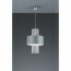 LED Hanglamp - Hangverlichting - Trion Kong - E27 Fitting - 1-lichts - Rond - Mat Zilver - Aluminium 2
