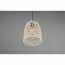 LED Hanglamp - Hangverlichting - Trion Lopar - E27 Fitting - 1-lichts - Rond - Bruin - Hout 12