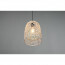 LED Hanglamp - Hangverlichting - Trion Lopar - E27 Fitting - 1-lichts - Rond - Bruin - Hout 9