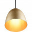 LED Hanglamp - Hangverlichting - Trion Lopez - E27 Fitting - 1-lichts - Rond - Mat Goud - Aluminium 4