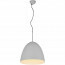 LED Hanglamp - Hangverlichting - Trion Lopez XL - E27 Fitting - 1-lichts - Rond - Mat Grijs - Aluminium