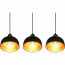 LED Hanglamp - Hangverlichting - Trion Palmo - E27 Fitting - 3-lichts - Rechthoek - Mat Zwart - Aluminium 4