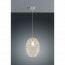 LED Hanglamp - Hangverlichting - Trion Ridan - E27 Fitting - Rond - Mat Chroom - Aluminium 2